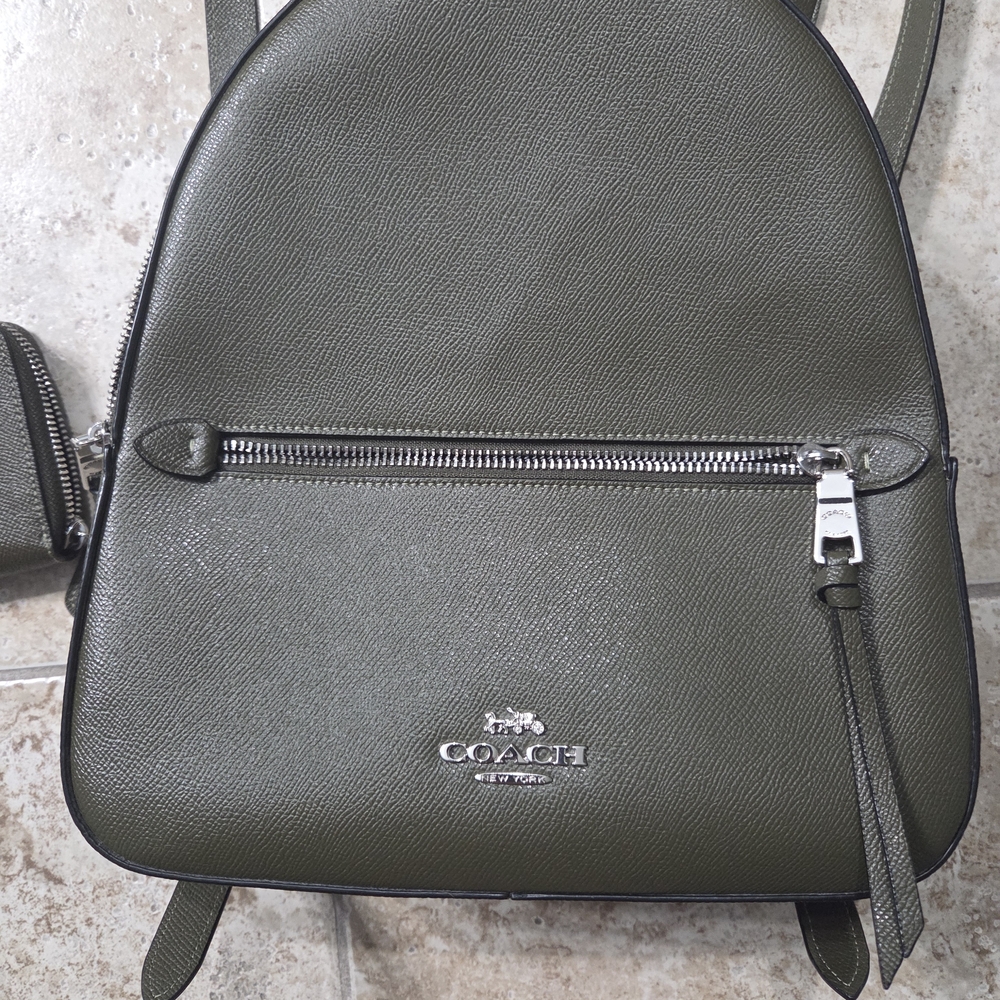 Coach Olive Green Men's Backpack